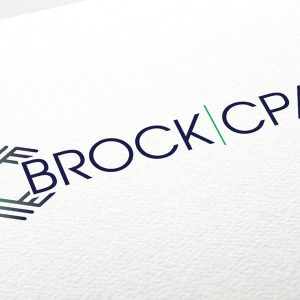 Brock cpa logo & collateral